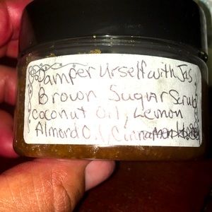 Brown sugar scrub